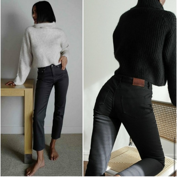 Thakoon | Classic Cropped Jean - Black - Picture 2 of 9